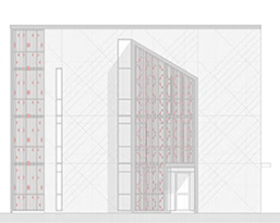 Studio A - concept elevation sketch